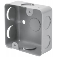 Caja de acero cuadrada 3x3", económica, CCH-3X3E  Volteck