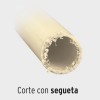 COT-PVC Cortador de Tubo de PVC, hasta 1-5/8', Truper