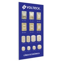 Exhibidor línea económica, Volteck