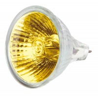 Lámpara de halógeno tipo MR16, 50 W,  JR-50A amarillo