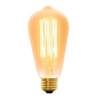 Lámpara incandescente vintage, 40W, Edison - FIV-40E / 47104