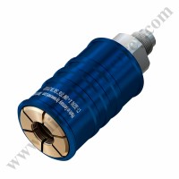 Conector TW111 R410A para el Llenado de Refrigerantes R410A, Color Azul (baja presión), Máx. 42 Bar, Rosca Externa UNF 1/2"-20 (5/16" SAE J513-45°), Weh