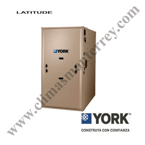 Calefactor Latitude, 60 Mbh, 120/1/60, 80% Afue Single Stage Multi-Position, 1200 Cfm, YORK TG8S060A12MP11