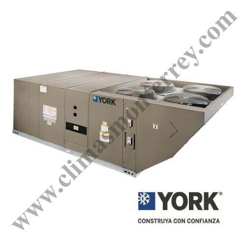Paquete Comercial, 10 Ton, 440/3/60, 12.0 EER, Calefacción a Gas, YORK ZJ120N24B4A1BAA1A1