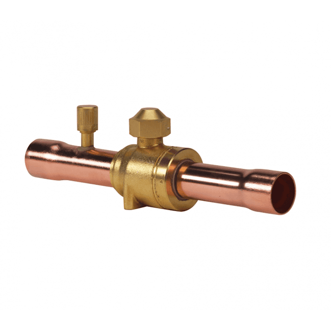 Válvula bola para refrigeración y aire acondicionado, 1 1/8, Long165mm, Dia28.6mm - VVRFBO118 Válvula bola para refrigeración y aire acondicionado, 1 1/8, Long165mm, Dia28.6mm - VVRFBO118