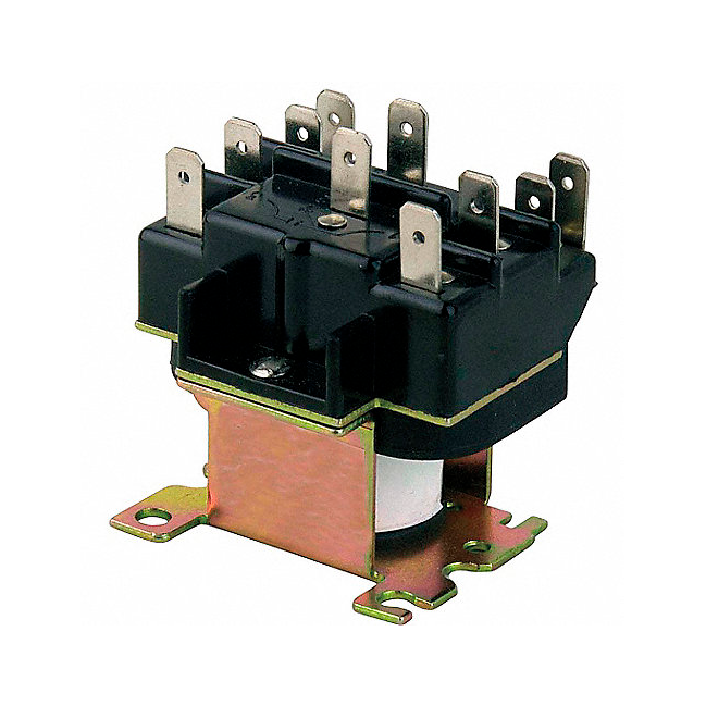 Relevador para Aire acondicionado, 2 polos con bobina de 24v DC RYRFAA001