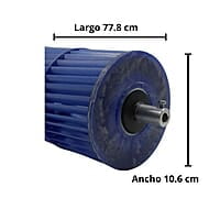 Turbina Evaporador Mirage Largo 77.8 cm Ancho 10.6 cm (Ext) - 810625031 Turbina Evaporador Mirage Largo 77.8 cm Ancho 10.6 cm (Ext) - 810625031