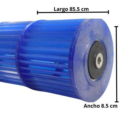 Turbina Evaporador Mirage  Largo 85.5 cm x Ancho 8.5 cm Opresor Interno - 12100102000131-2