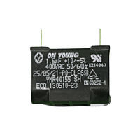 Capacitor De Ventilador, 1.5 Uf +10/-5 %, 400 Vac, 50/60 Hz - 3H01487F