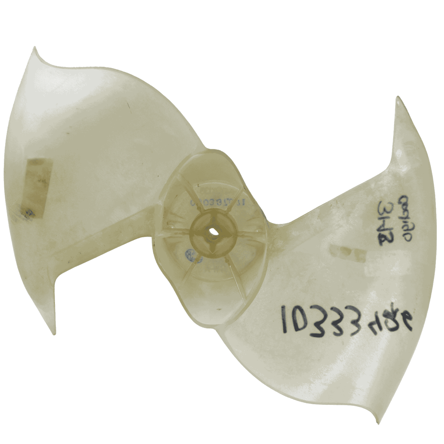 Aspa para Minisplit Condensador 1.5 Ton Largo 47.1cm Ancho Aro 15.6cm Flecha 7/16 CCW Izquierda Hojas 2 -10333426