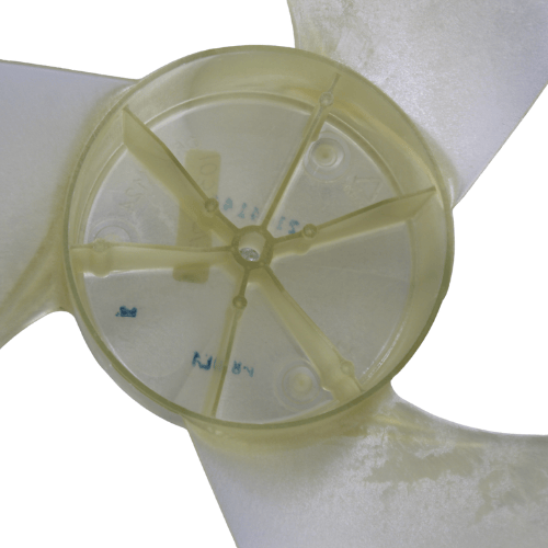 Aspa Condensador para Minisplit Mirage Largo 57.3 cm Ancho 16 cm Flecha 1/2 3 Hojas - 10335013