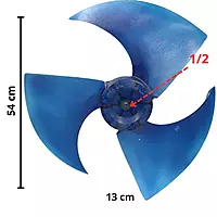 ASPA CONDENSADOR Largo 54cm, Ancho Aro 13cm, Flecha 1/2 - 11320009000065 ASPA CONDENSADOR Largo 54cm, Ancho Aro 13cm, Flecha 1/2 - 11320009000065