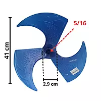 Aspa Condensador Largo 41cm, Ancho 2.9 cm, Flecha 5/16- 11320009000074 Aspa Condensador Largo 41cm, Ancho 2.9 cm, Flecha 5/16- 11320009000074