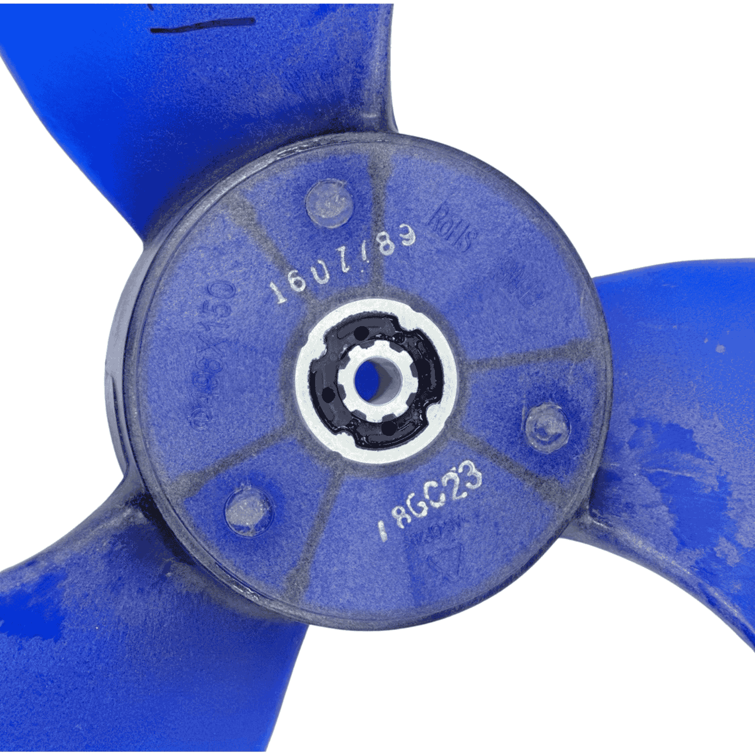 Aspa Condensador Para MiniSplit Mirage 2T Largo 54cm Ancho 13cm Flecha 1/2 3 Hojas - 12100105000028 Aspa Condensador Para MiniSplit Mirage 2T Largo 54cm Ancho 13cm Flecha 1/2 3 Hojas - 12100105000028