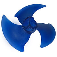 Aspa Condensador Para MiniSplit Mirage, 3 Hojas, Diametro: 38.7 cm, Centro: 11.1 cm, Flecha: 3/8, Azul - 12100105000080 Aspa Condensador Para MiniSplit Mirage, 3 Hojas, Diametro: 38.7 cm, Centro: 11.1 cm, Flecha: 3/8, Azul - 12100105000080