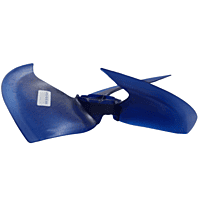 Aspa Condensador Largo 42.5 cm Ancho Aro 10cm Flecha 5/16 Hoja 3 CW Derecha - 12100105000821