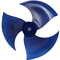 Aspa Condensador Largo 42.5 cm Ancho Aro 10cm Flecha 5/16 Hoja 3 CW Derecha - 12100105000821