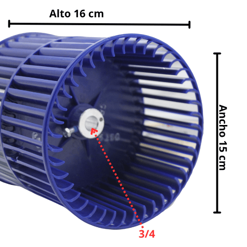 Turbina para Minisplit YORK - 121M00103000165