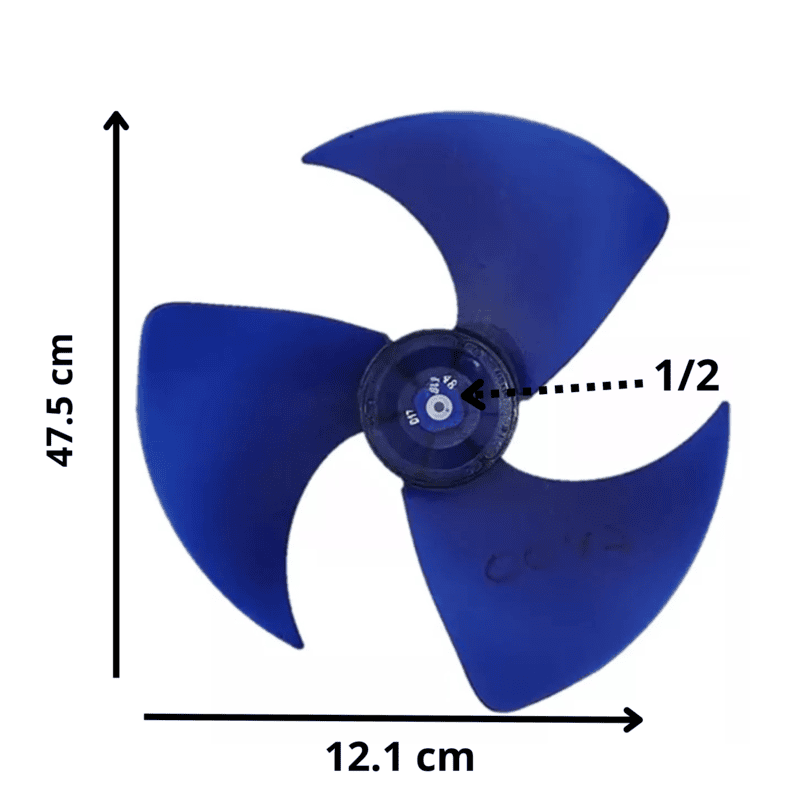 Aspa Condensador Para Minisplit Mirage 47.5 x 12.1cm 13320009000047 Aspa Condensador Para Minisplit Mirage 47.5 x 12.1cm 13320009000047