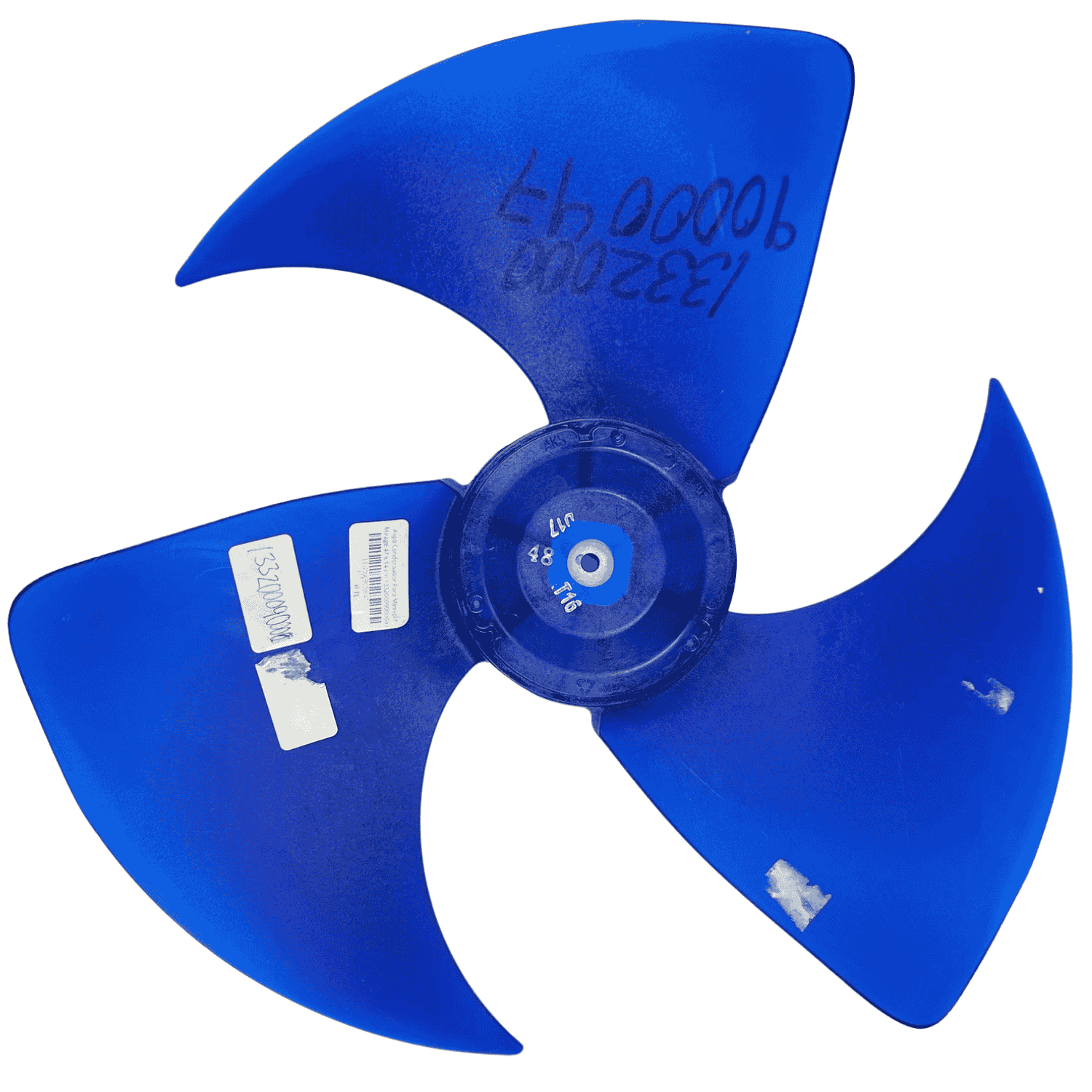 Aspa Condensador Para Minisplit Mirage Largo 47.5cm x Ancho Aro 12.1cm Flecha 1/2 Rotación CW - 13320009000047