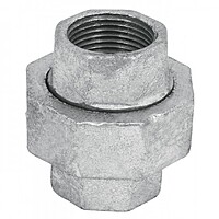 Tuerca unión, acero galvanizado, 1-1/2' - CG-975 / 48772