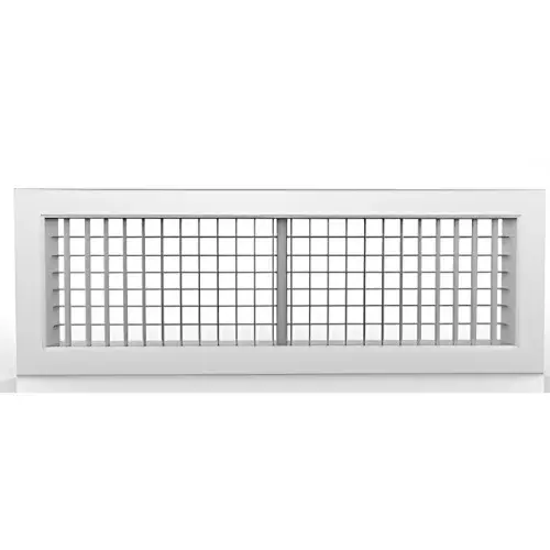 Rejilla de Inyeccion Doble Deflexion Aleta Aerodinamica en Aluminio Extruido (24" X 8", Blanco) - RIDDAAE24X24B Rejilla de Inyeccion Doble Deflexion Aleta Aerodinamica en Aluminio Extruido (24" X 8", Blanco) - RIDDAAE24X24B