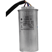 Capacitor Dual 15+42 Micro Faradio, 300VAC - 17400104000787-1