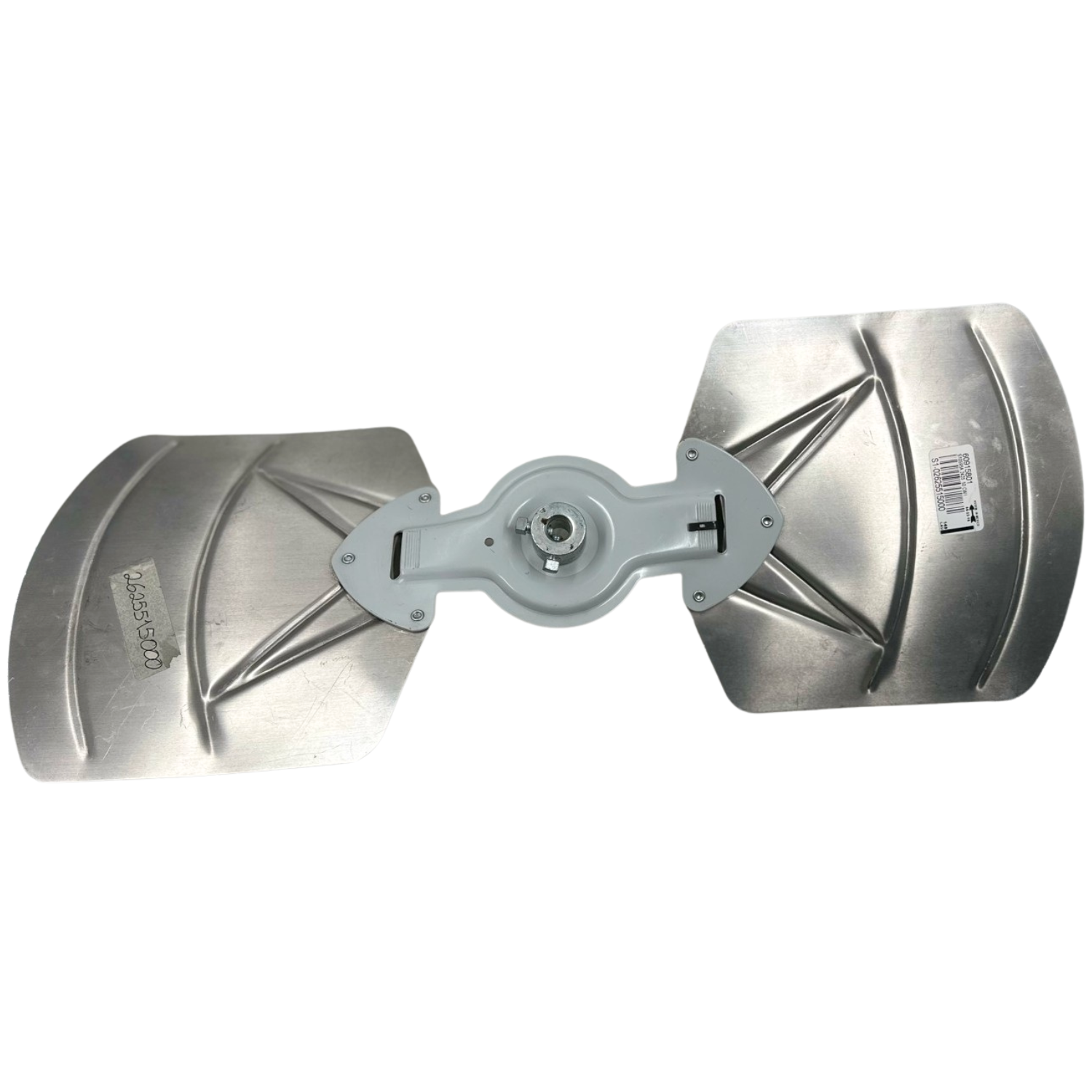 Aspas de Aluminio 2 hojas Flecha 1/2 Largo 60.8 cm Con buje de clima central 3 Ton Giro Cw York - 2625515000