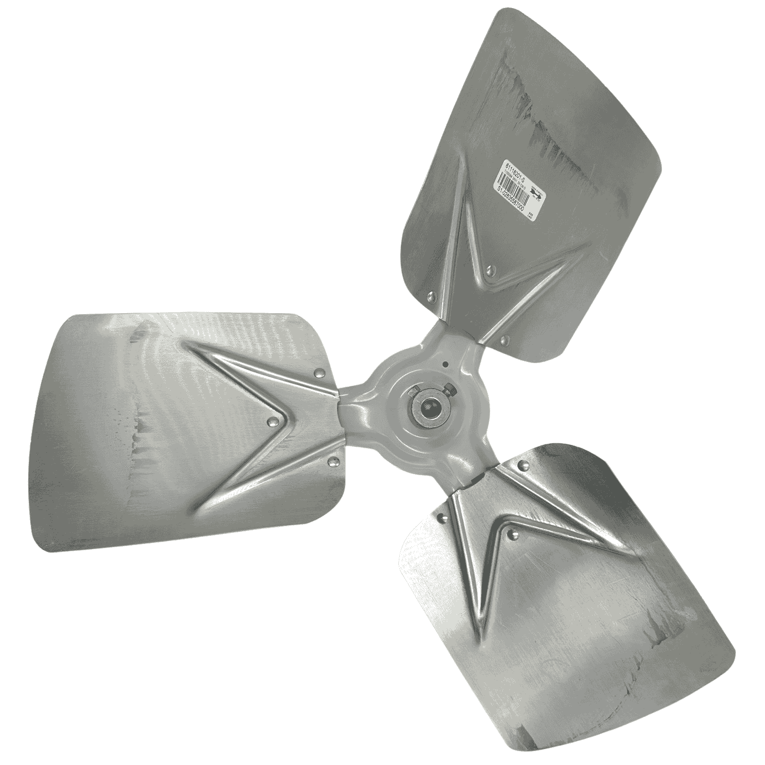 Aspa Acero Std, Central York, 3 Hojas, Flecha 1/2, Diametro 24 Pulg, Grados 31, Rotacion Cw - 02635587000