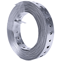 Cintilla Perforada P/Ducto de Lamina Galvanizada, Calibre 24, de 3/4" X 50 metros - SOPORTE34