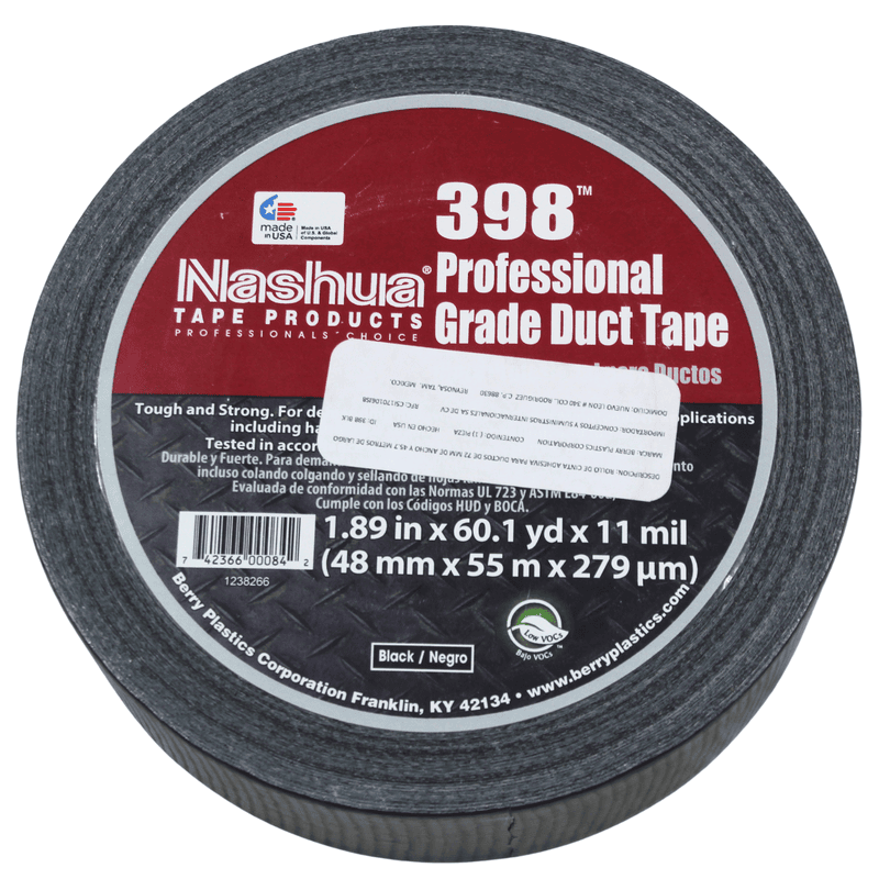 Cinta Adhesiva para Ductos de 72mm de ancho y 45.7 metros de largo - Nashua 398 Cinta Adhesiva para Ductos de 72mm de ancho y 45.7 metros de largo - Nashua 398