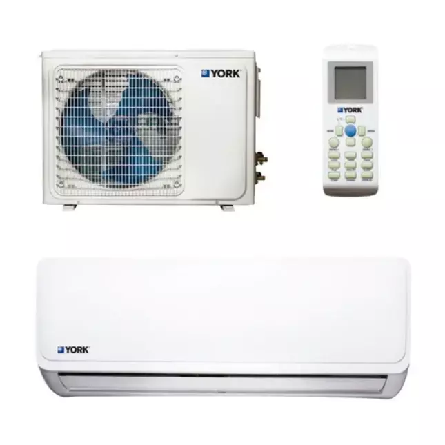 SET Minisplit York, 01 TON, R410A, Frío-Calor, 220v - YHGE12ZTMDMHORX SET Minisplit York, 01 TON, R410A, Frío-Calor, 220v - YHGE12ZTMDMHORX