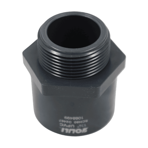 Adaptador Macho PVC, Cedula 80, 32M, 1-1/4" Pulgadas - 45-830904 Adaptador Macho PVC, Cedula 80, 32M, 1-1/4" Pulgadas - 45-830904