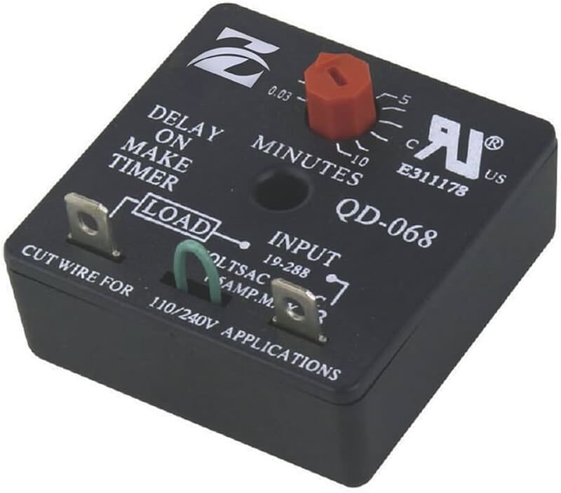 Retardador De Tiempo Supco 18 A 250V C.A./C.D. 1 A Max, 6 Seg A 8 Min. - QD-068 Retardador De Tiempo Supco 18 A 250V C.A./C.D. 1 A Max, 6 Seg A 8 Min. - QD-068