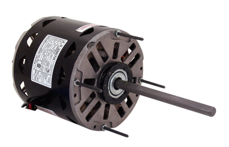 Motor Century Evaporador, 1/2 Hp, 1075 Rpm, 208 230 V, 3 Velocidades, Armazon 48Y - Fd1056