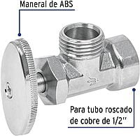 Llave angular, 1/2 x 1/2' en blister - ANG-02B / 49103 Llave angular, 1/2 x 1/2' en blister - ANG-02B / 49103
