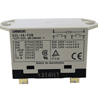 Contactor Para Minisplit, 2 Polos, Condensador 4 Toneladas, 25 Ampers Bobina 220V - 6920Ap3400A