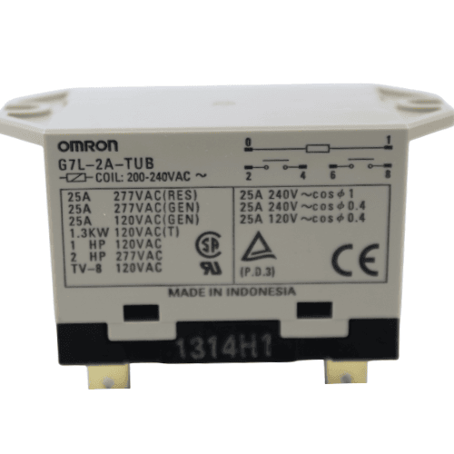 Contactor Para Minisplit, 2 Polos, Condensador 4 Toneladas, 25 Ampers Bobina 220V - 6920Ap3400A