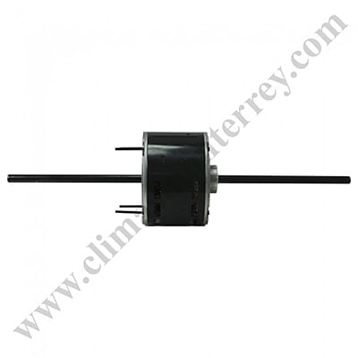 Motor Doble Flecha Capacitor Permanente, 230V, Hp 1/6, Rpm 1075, 60 Hz, 1.5 A, Capacitor 4.0 Mfd