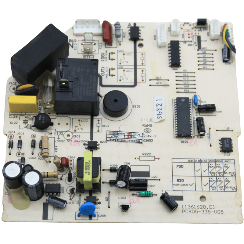 Tarjeta Electronica Evaporador Inverter 1 Ton 110V Wa2041Q S/F - 7505299