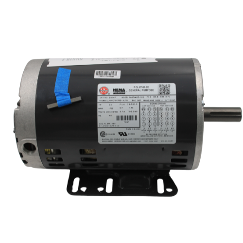Motor AC, 7914P, 2 HP, 1800 RPM, Three Phase, 200-230/460 V, 60 Hz, 56HZ, Motor US - 7914P