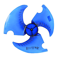 Aspa Condensador Largo 43cm Ancho 10cm Flecha 5/16 Hojas 3 - 811145916