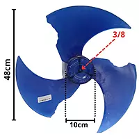 ASPA CONDENSADOR 2 TON, Largo 48cm, Ancho Aro 10cm, Flecha 3/8 PARA MOD: CVC261E, V32 2024 - 950122681 ASPA CONDENSADOR 2 TON, Largo 48cm, Ancho Aro 10cm, Flecha 3/8 PARA MOD: CVC261E, V32 2024 - 950122681