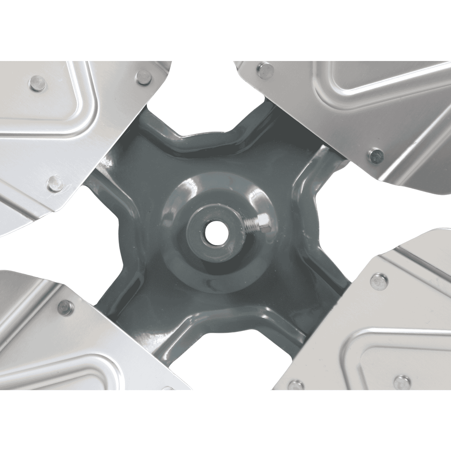 Aspa Aluminio 18", 04 Hojas, Centro 1/2 - A184H12