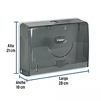 Dispensador junior p/toallas de papel, humo, Basic - ABP-31H / 457411H Dispensador junior p/toallas de papel, humo, Basic - ABP-31H / 457411H