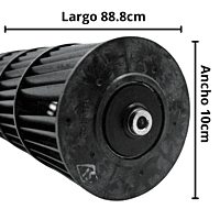 Turbina Minisplit Lg Modelo Vm242Hs Largo 68.8 cm Ancho 10 cm Opresor Interno - ADP73513401