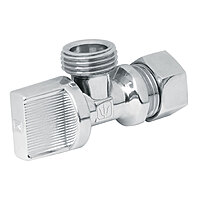Llave angular, 1/2 x 1/2',1/4 de vuelta, con barrilito - ANG-01B / 49111 Llave angular, 1/2 x 1/2',1/4 de vuelta, con barrilito - ANG-01B / 49111