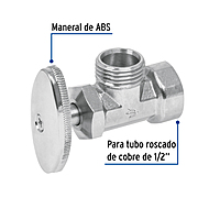 Llave angular, 1/2 x 1/2' - ANG-02 / 49112 Llave angular, 1/2 x 1/2' - ANG-02 / 49112