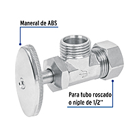 Llave angular, barrilito sin contratuerca - ANG-03 / 49109 Llave angular, barrilito sin contratuerca - ANG-03 / 49109