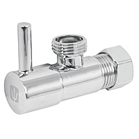 Llave angular, 1/4 vuelta, tipo barrilito, maneral palanca - ANG-04 / 49113 Llave angular, 1/4 vuelta, tipo barrilito, maneral palanca - ANG-04 / 49113